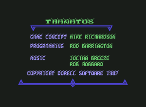 Thanatos main screen